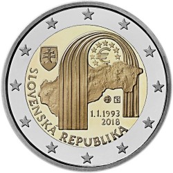 Eslováquia 2 € 2018 República Eslovaca