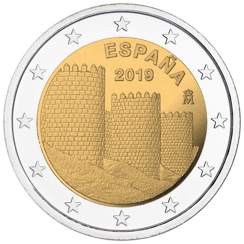 Espanha 2 € 2019 Ávila
