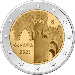 Espanha 2 € 2021 Toledo
