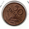 Portugal 50 Centavos 1972 Eixo Deslocado 7H