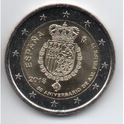 Espanha 2 € 2018 Rei Felipe VI