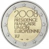 França 2 € 2008 Presidência do Conselho da U.E.