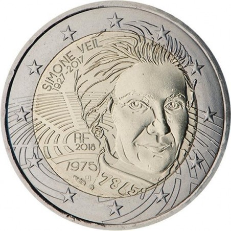 França 2 € 2018 Simone Veil