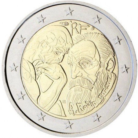 França 2 € 2017 Auguste Rodin