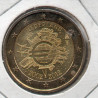 Holanda 2 € 2012 10 anos do Euro