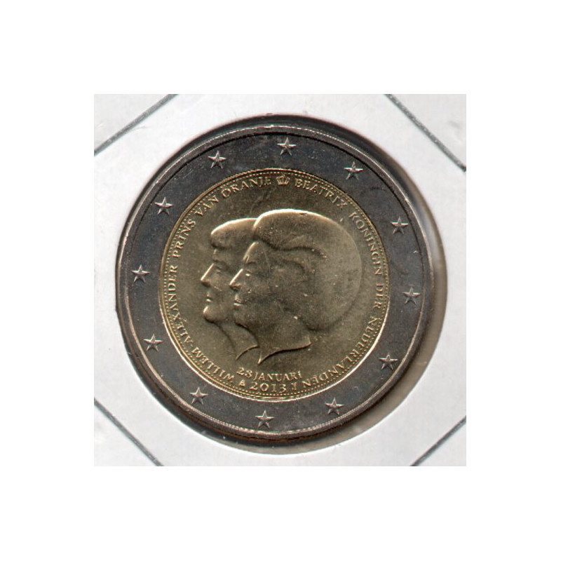 Holanda 2 € 2013 Retrato Duplo