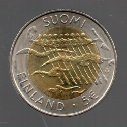 Finlândia 5 € 2007 90 Anos da Independência da Finlândia