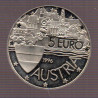 Áustria 5 € 1996 1000 anos Ostarrichi