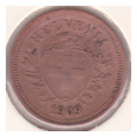Suíça 1 Rappen 1909