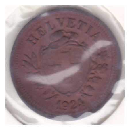 Suíça 1 Rappen 1924