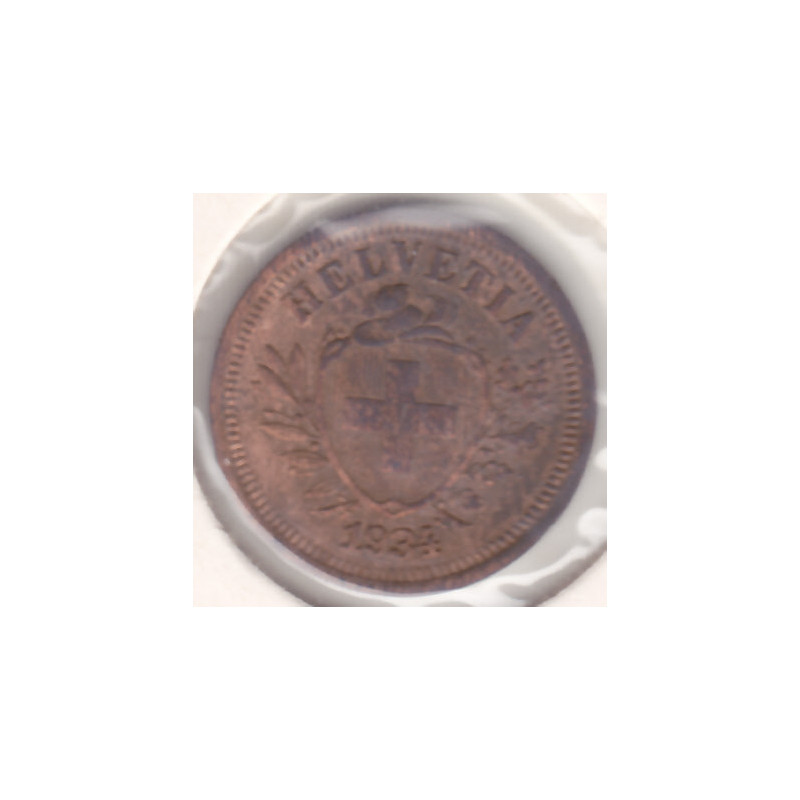 Suíça 1 Rappen 1934