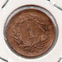 Suíça 1 Rappen 1938