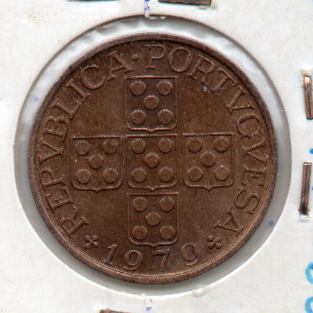 Portugal 50 Centavos 1979 Eixo Desl 85%