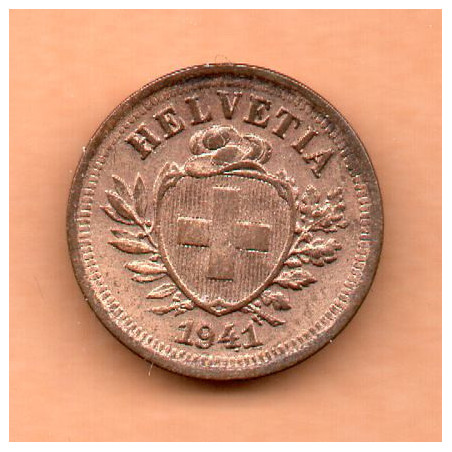 Suíça 1 Rappen 1941