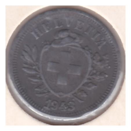 Suíça 1 Rappen 1943