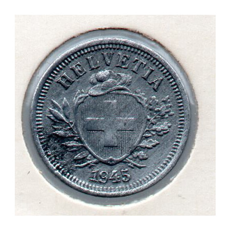 Suíça 1 Rappen 1945