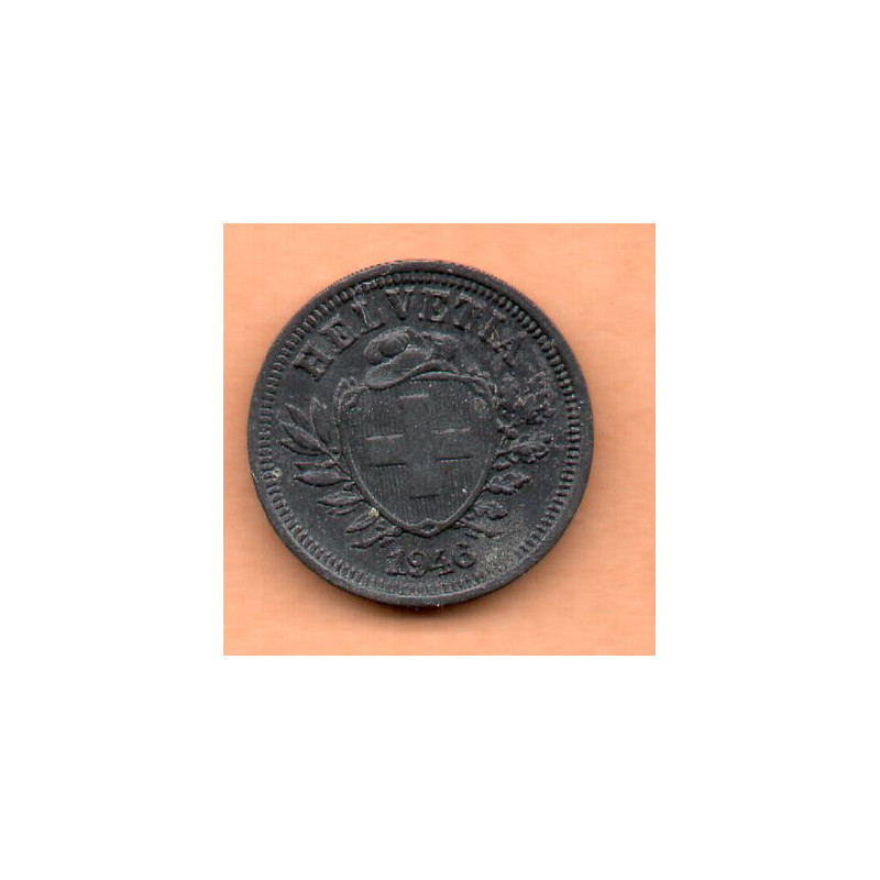 Suíça 1 Rappen 1946