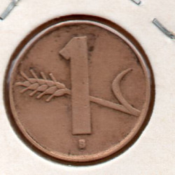 Suíça 1 Rappen 1948