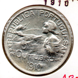 Portugal Escudo 1910 MBC+