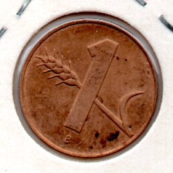 Suíça 1 Rappen 1959