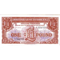 Reino Unido 1 Pound ND 1956