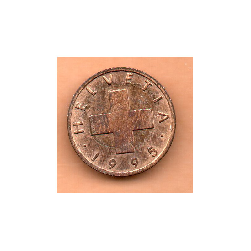 Suíça 1 Rappen 1995