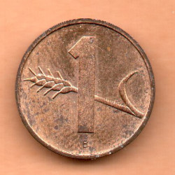 Suíça 1 Rappen 1995