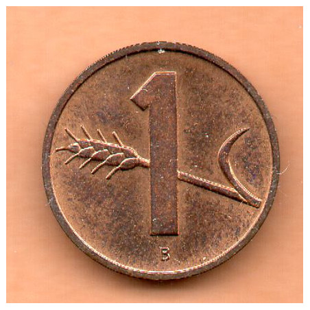 Suíça 1 Rappen 2001