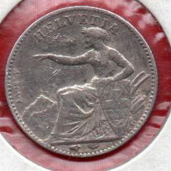 Suíça 50 Rappen 1851