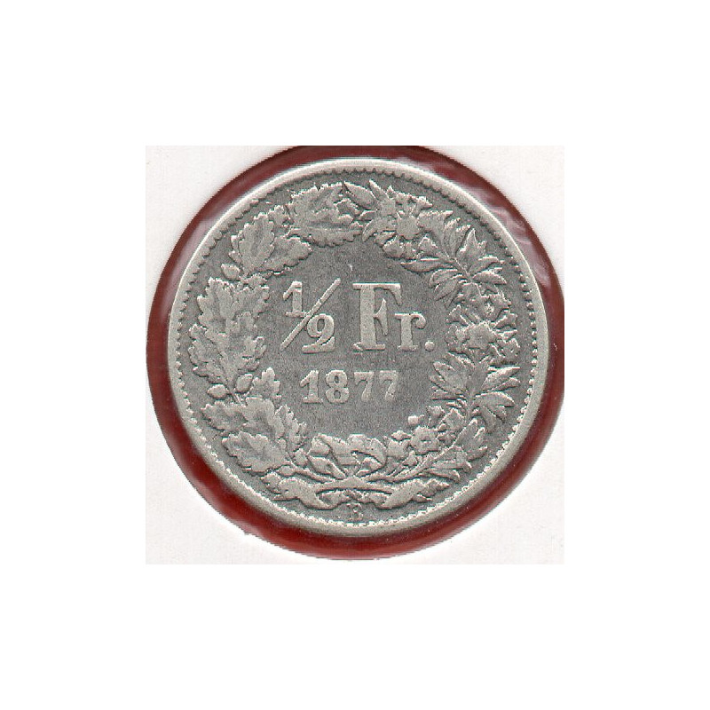 Suíça 50 Rappen 1877