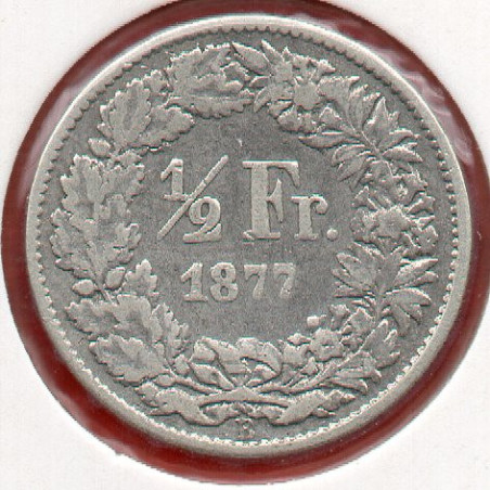 Suíça 50 Rappen 1877