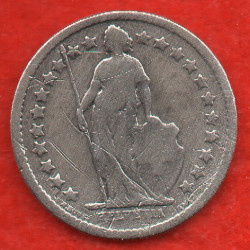 Suíça 50 Rappen 1877