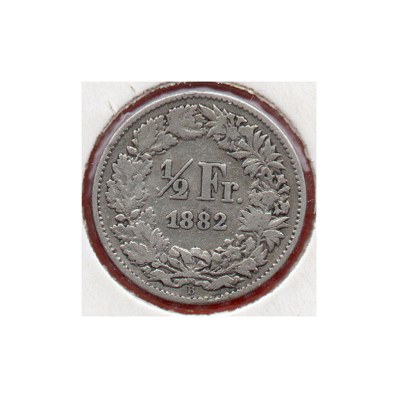 Suíça 50 Rappen 1882