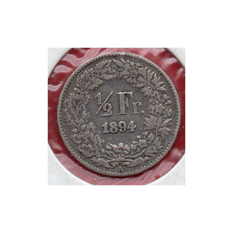 Suíça 50 Rappen 1894