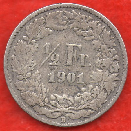 Suíça 50 Rappen 1901