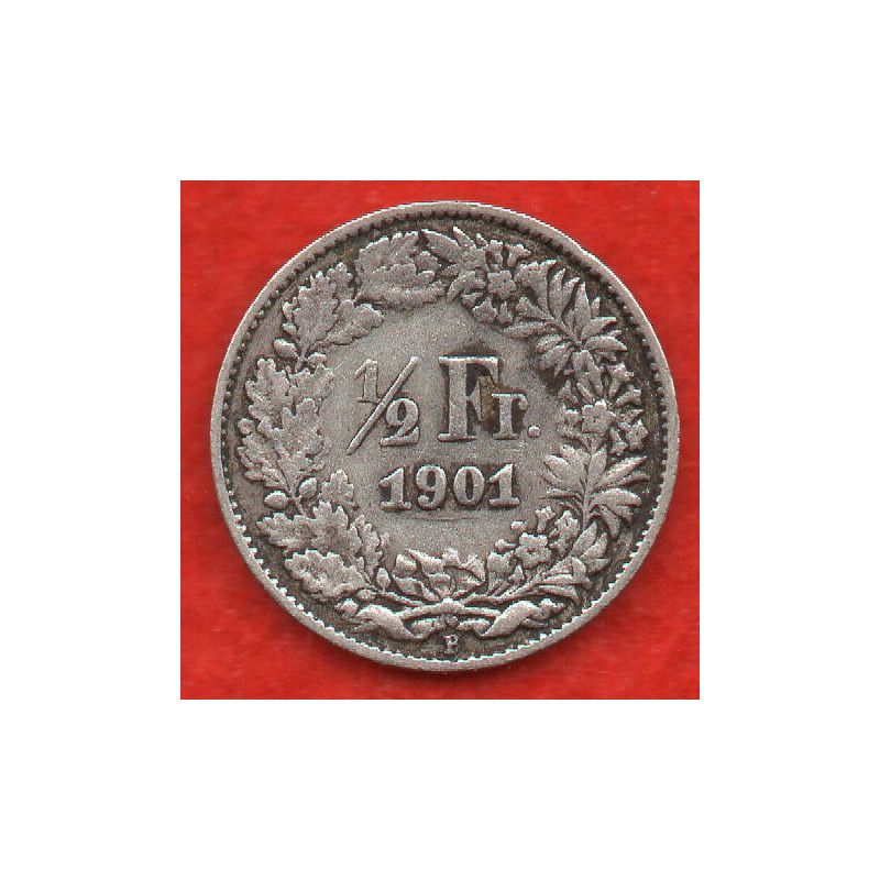 Suíça 50 Rappen 1901