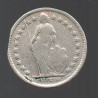 Suíça 50 Rappen 1908 Defeito de Cunho