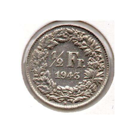 Suíça 50 Rappen 1943