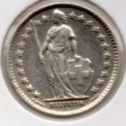 Suíça 50 Rappen 1943