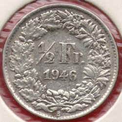 Suíça 50 Rappen 1946