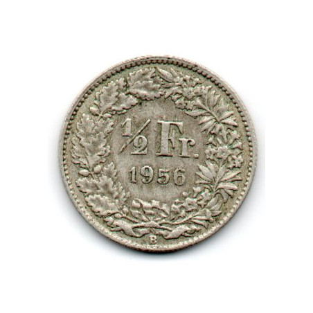 Suíça 50 Rappen 1956