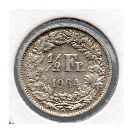 Suíça 50 Rappen 1964