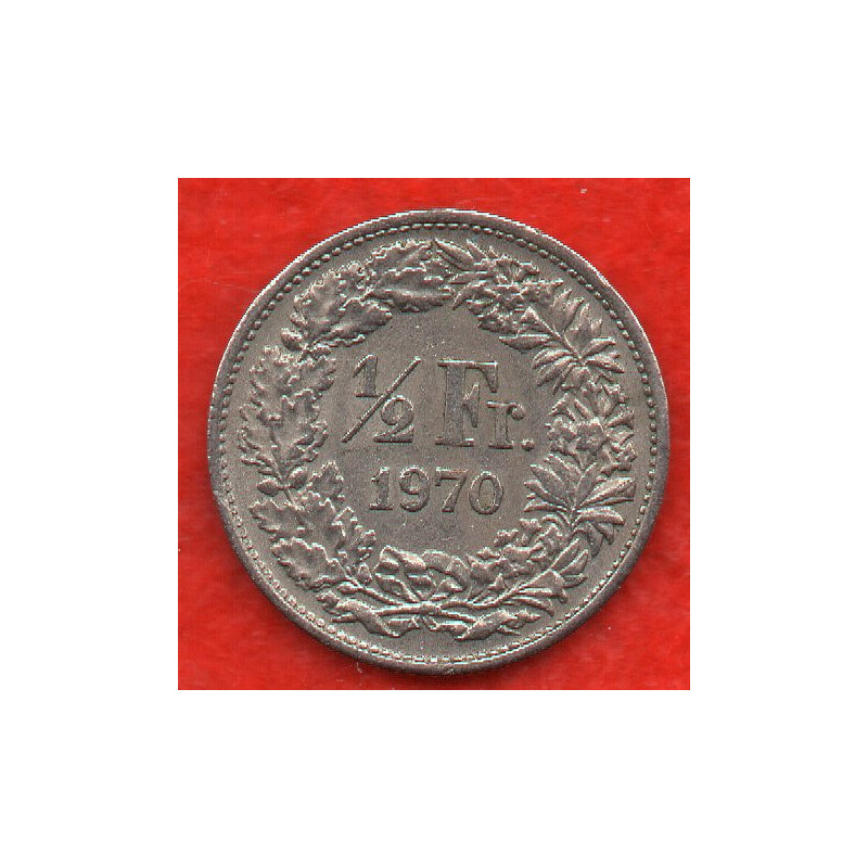 Suíça 50 Rappen 1970