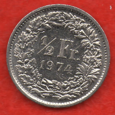 Suíça 50 Rappen 1974