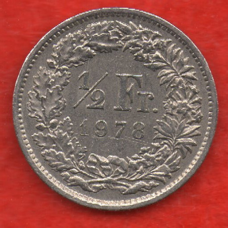 Suíça 50 Rappen 1978