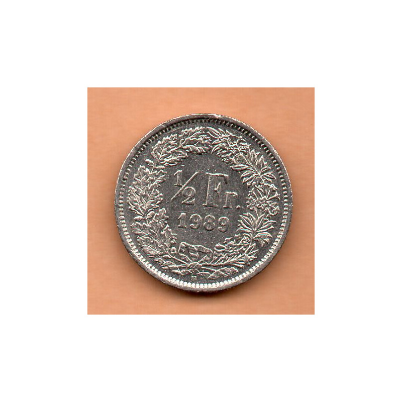 Suíça 50 Rappen 1989