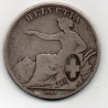 Suíça 2 Francos 1860