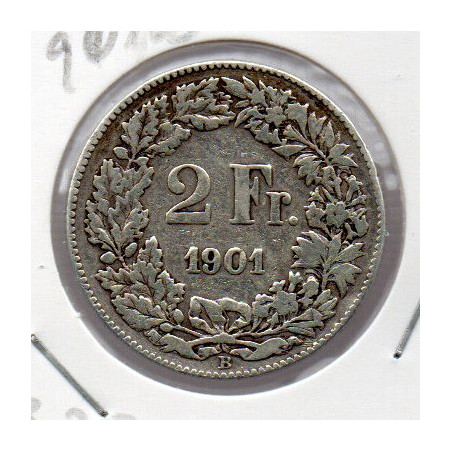 Suíça 2 Francos 1901