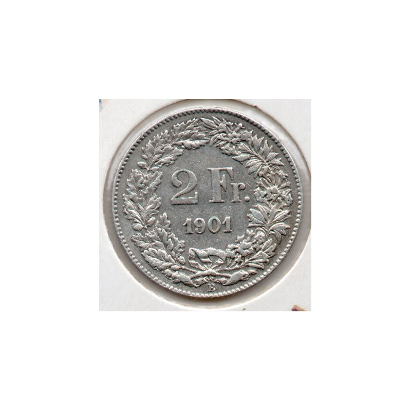 Suíça 2 Francos 1901