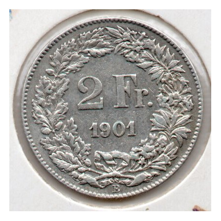 Suíça 2 Francos 1901